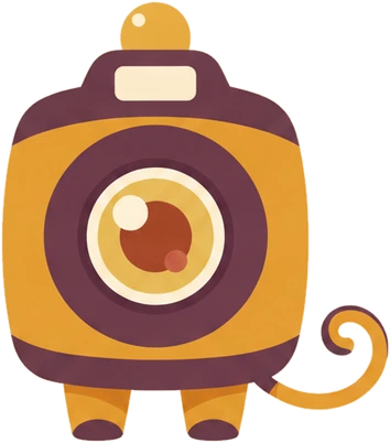 Snappy, the Studionity mascot, looking around